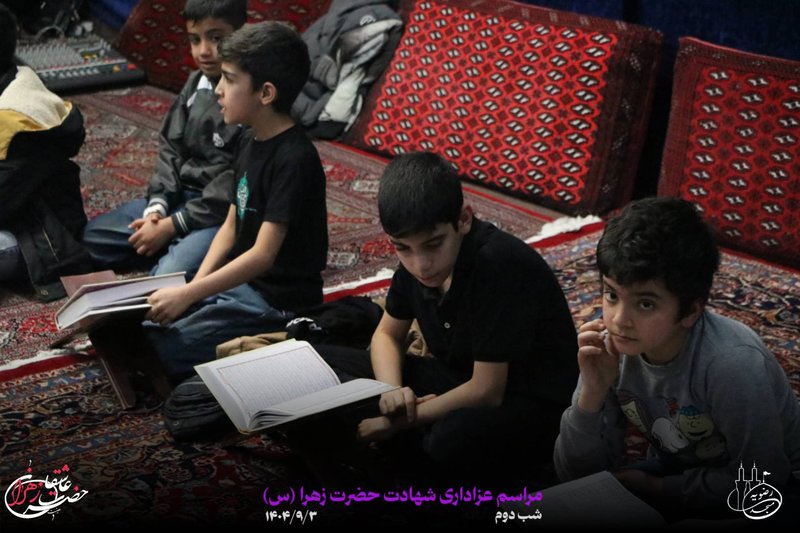 مراسم عزاداری شهادت حضرت زهرا (شب دوم)