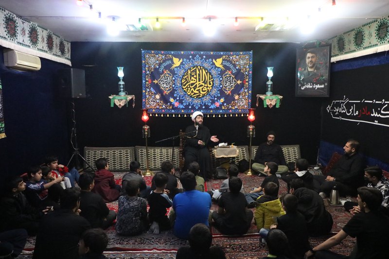 مراسم عزاداری شهادت حضرت زهرا (شب سوم)