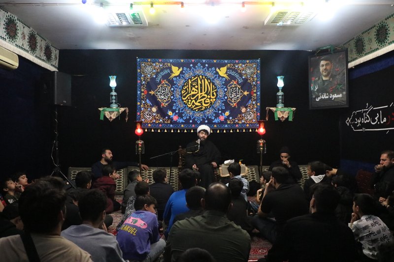 مراسم عزاداری شهادت حضرت زهرا (شب سوم)